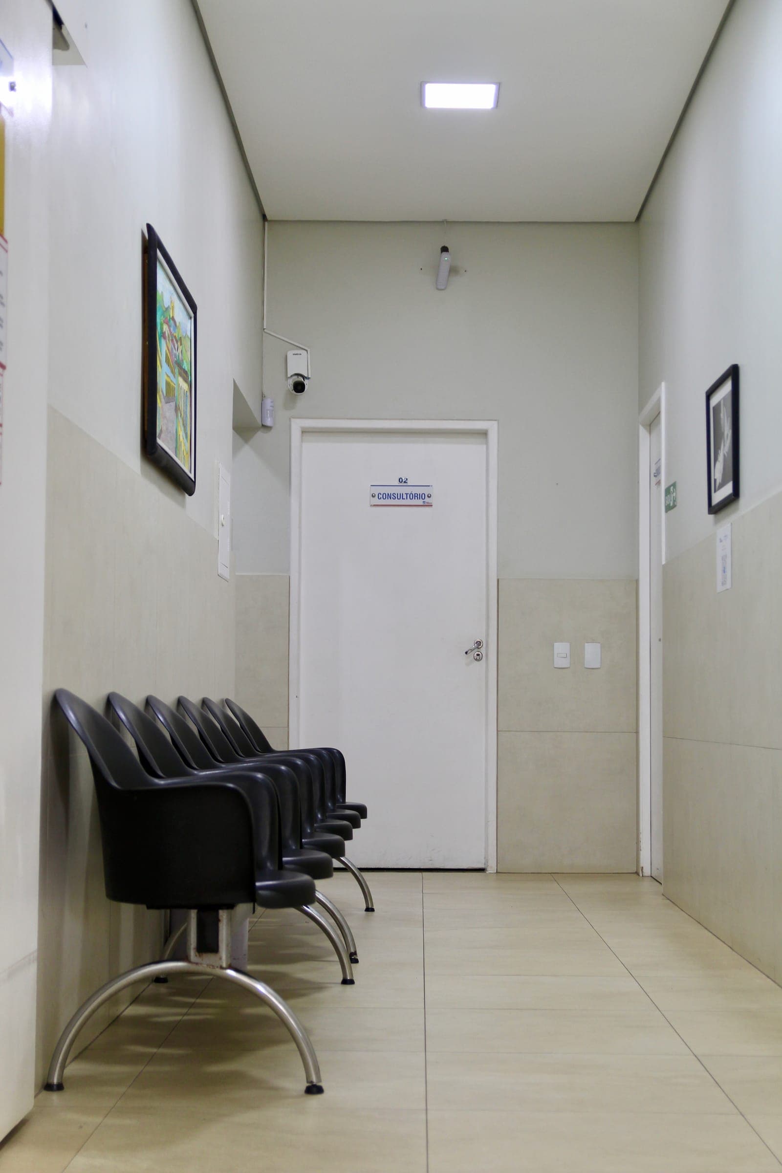 Entrada do consultório onde são realizadas as consultas de clínica médica em Goiânia